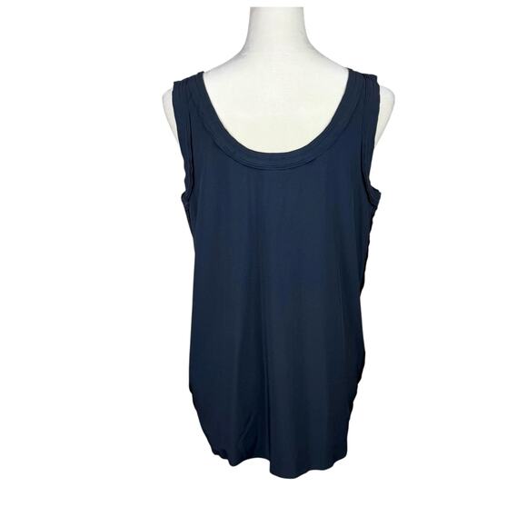 Athleta Black Featherweight Stretch Camisole Athletic Lightweight Tank Top - Picture 6 of 14